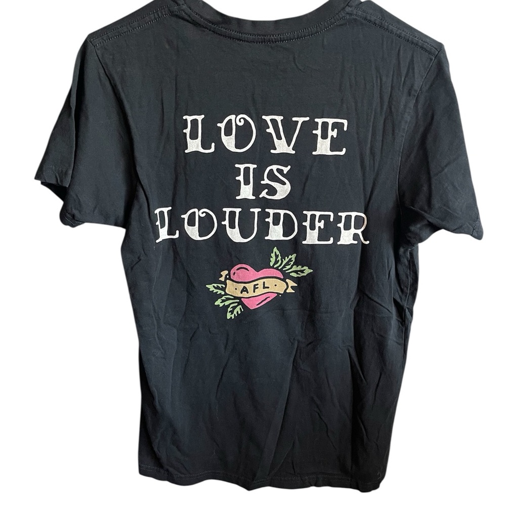 AFL Black Graphic Tee - Love Is Louder